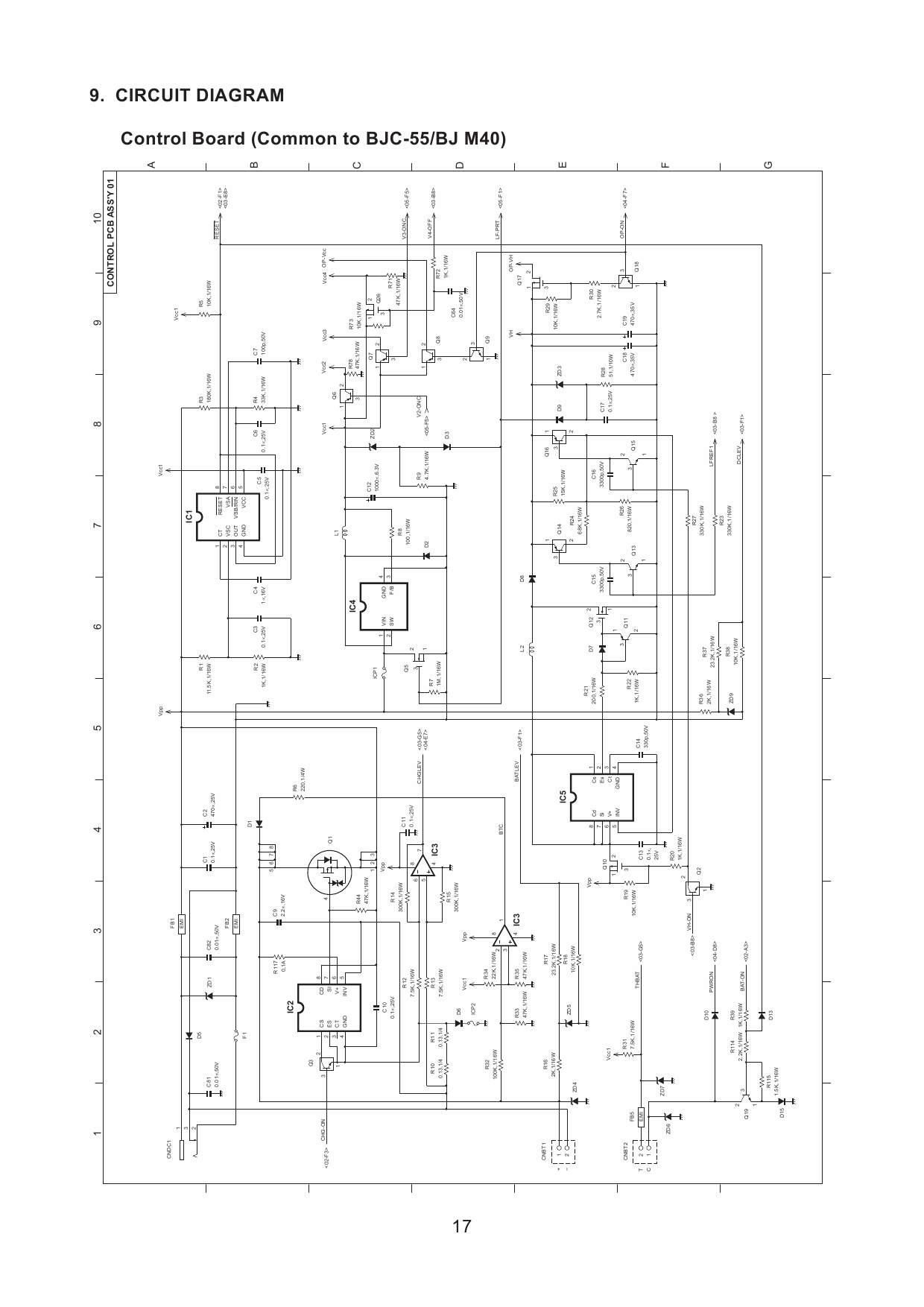 Canon BubbleJet BJC-55 Service Manual-2